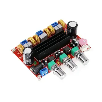 

Amplifier Board TPA3116D2 50Wx2+100W 2.1 Channel 12-24V Digital Power Subwoofer