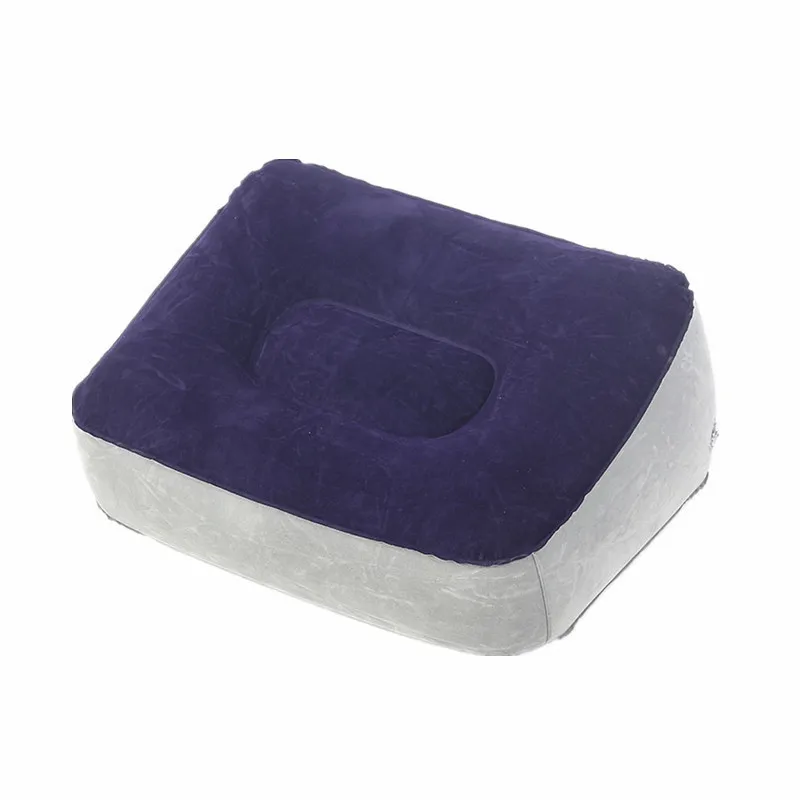 Currently Available Supply New Style PVC Flocked Inflatable Foot Mat Outdoor Foot Massage Mat Flocked Mat Wholesale Customizable