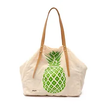 Стиль большой Ёмкость Сумки-холсты в Корейском стиле-Стиль хозяйственная сумка «фрукты» Женская сумка Детская одежда от a Generation of Fat