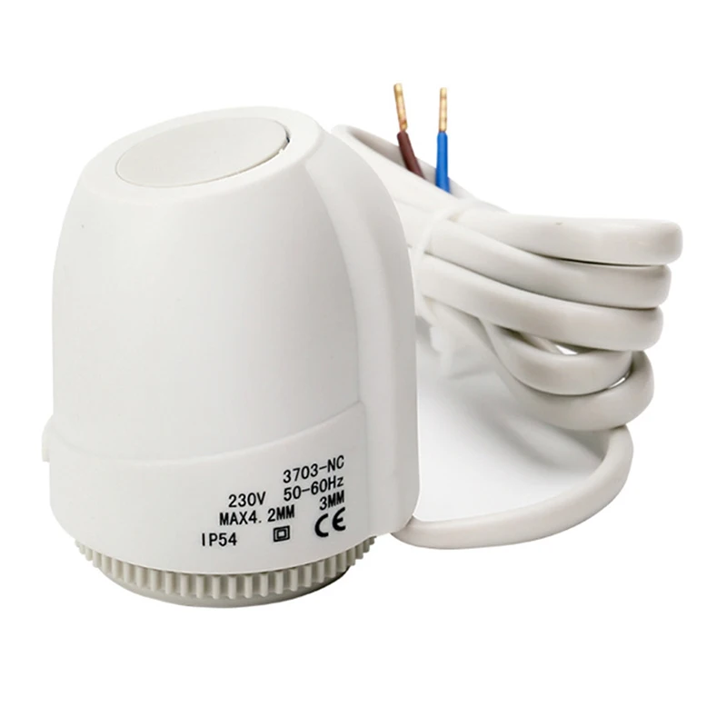 

Normally Open/Close Electric Thermal Actuator Heating Thermostat Home Warmer