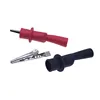 1 pair 10A 20A Digital Multimeter probe Polyvinyl chloride wire Needle tip Universal test leads with Alligator clip 5