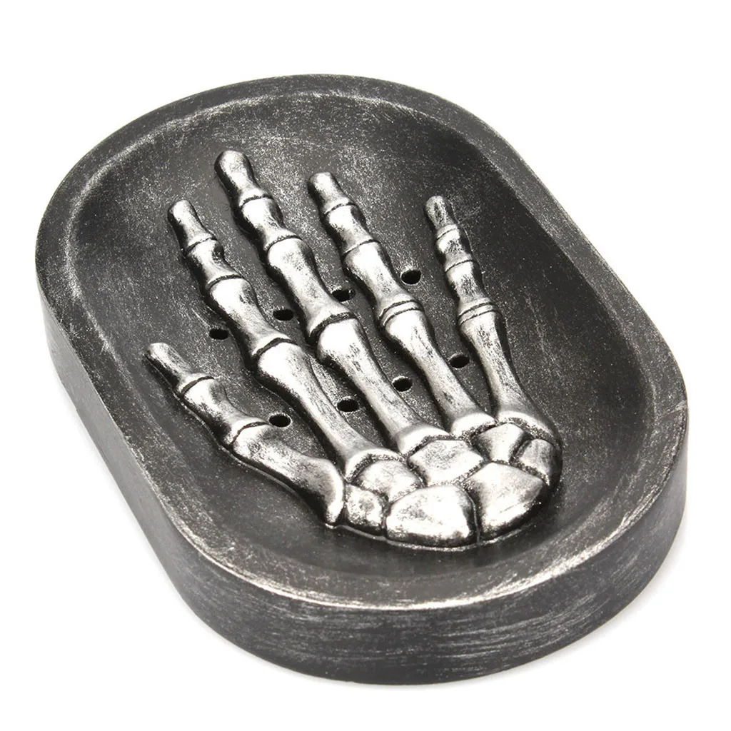 Creative Home Bathroom Drain Storage Soap Box Ghost Hand Soap Box
