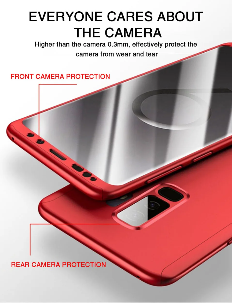 360 Full Protection Phone Case For Samsung Galaxy A51 A71 A50 A70  Back Cover Case Capa With Glass (7)
