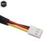 10PCS 3pin Computer Fan Down Slow Speed fan controller Cable 10cm Deceleration Line for PC CPU Cooling Fan Cpu cooler Connector ► Photo 3/6