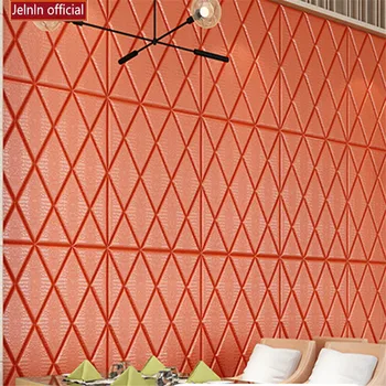 

living room rough cement wall decoration waterproof three-dimensional diamond lattice pattern foam XPE wall stickers for kids