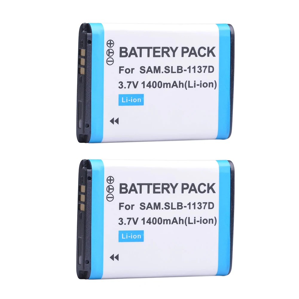 SLB-1137D 1400 мА/ч SLB1137D SLB 1137D перезаряжаемые батареи для камеры SAMSUNG TL34HD NV106 HD i85 i100 NV103 NV30