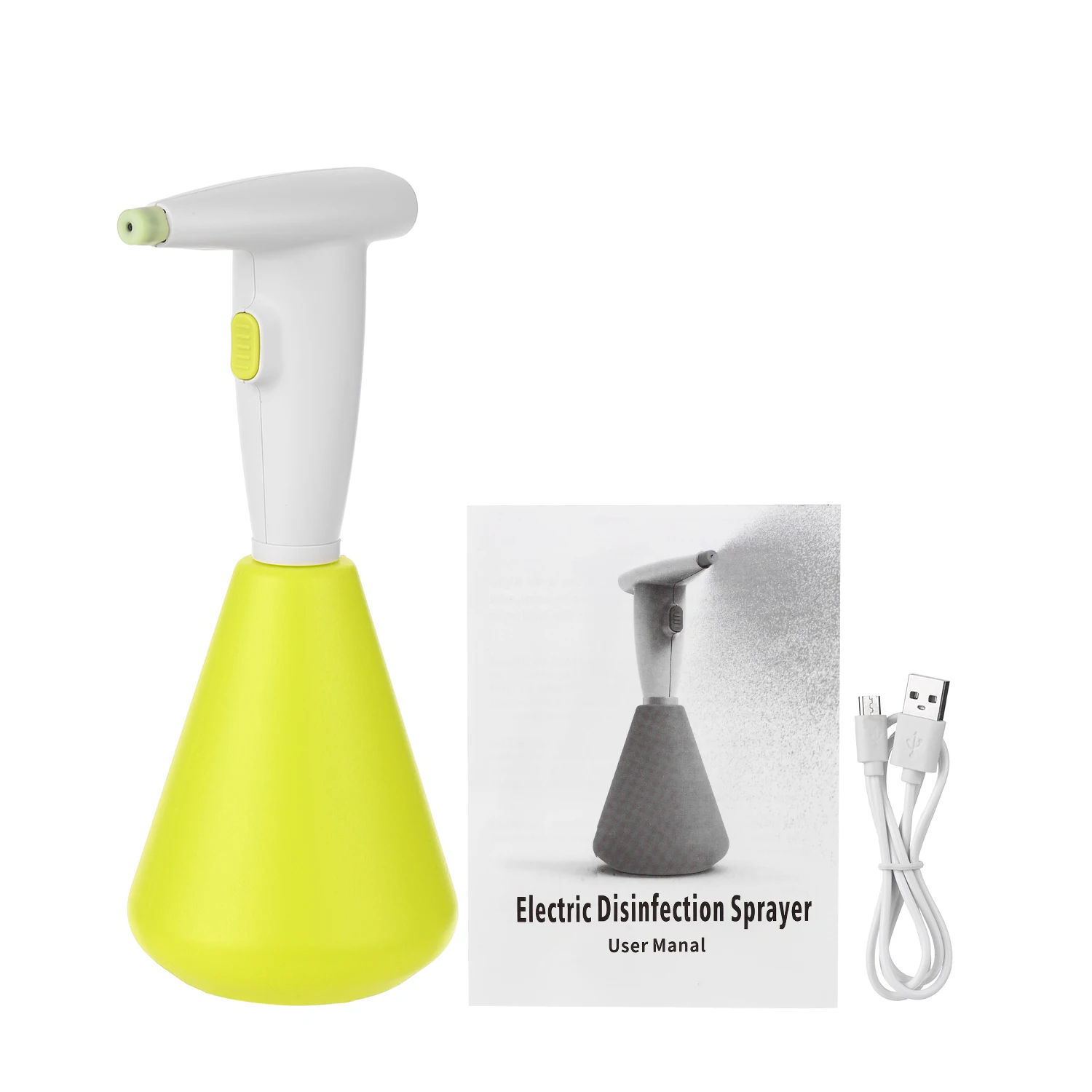 Electric sprayer watering can lithium battery rechargeable household watering pot 2L watering can Washing Car Flower Plant