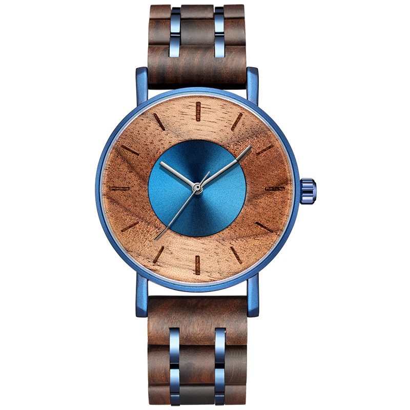 Top Brand Wooden Watch Men Wood Quartz Watches Luxury Military Sports Watch Waterproof Clock Male Business Relogio Masculino