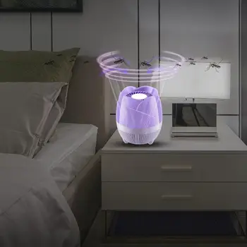 

Mosquito Killer Lamp USB Electric Mosquito Killer Light Silent Repellent Fly Anti Insect Killer Bug Zapper Trap