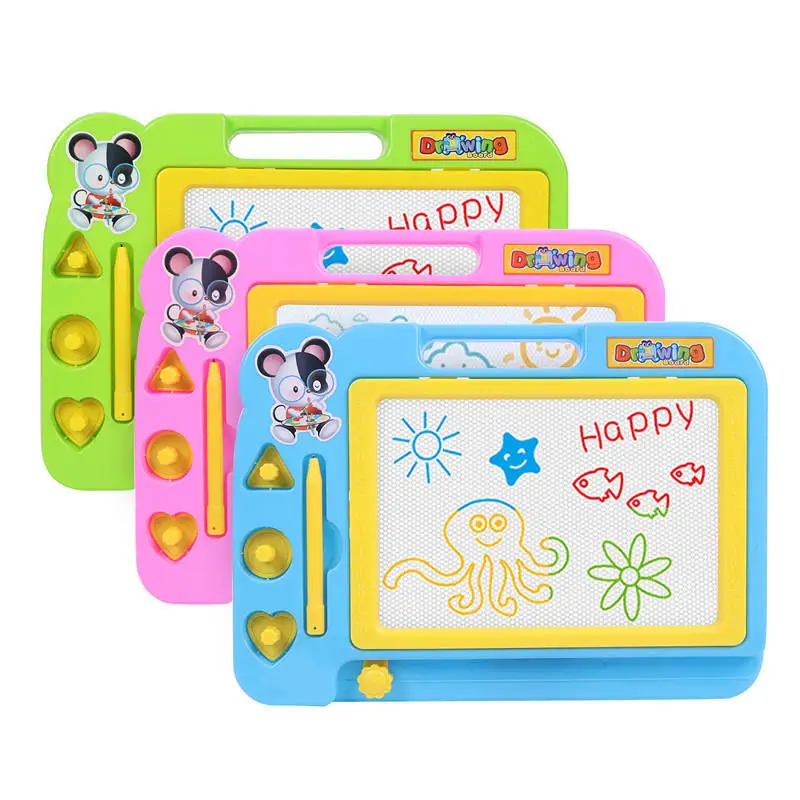 

Children Magnetic Drawing Board Graffiti Color Writing Board Toys 3-Year-Old 4-5-6 Years Old Baby Painted Doing Homework Toy 2
