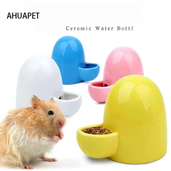 

Rabbit Water Bottle Rabbit Feeders Heartgard Hamster Ceramic Slient Bottle Waterer Automatic Small Pets For Guinea Pig Hedgehog