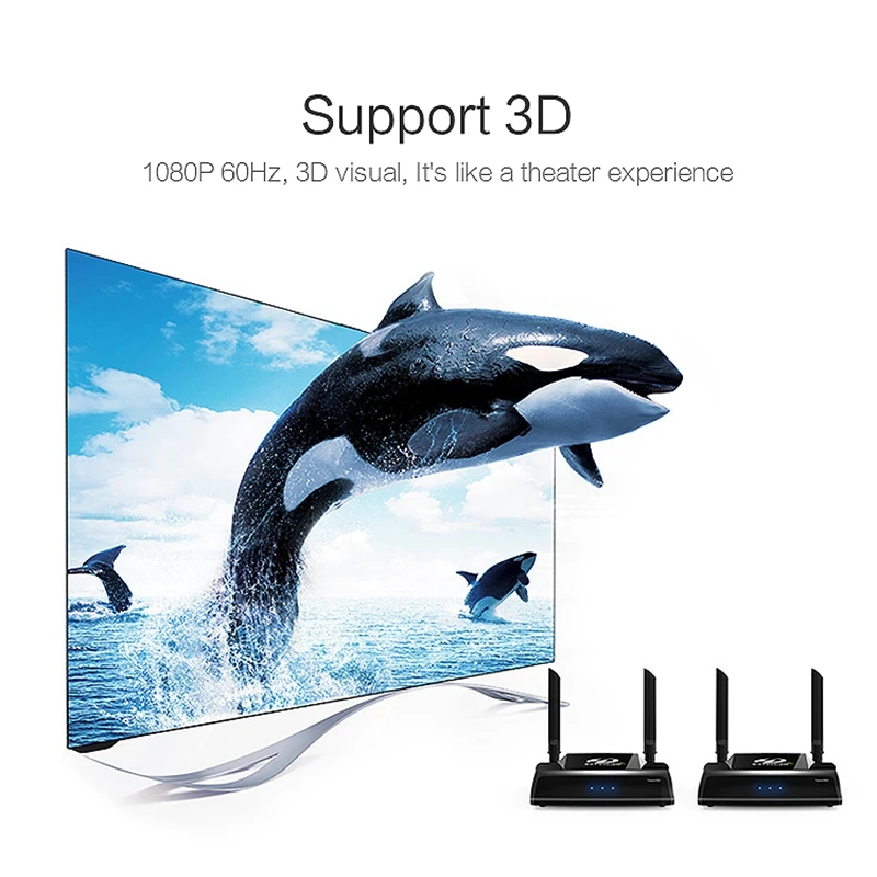 5G беспроводной 1080P 3D Hdmi удлинитель аудио-видео передатчик и приемник PAT-590