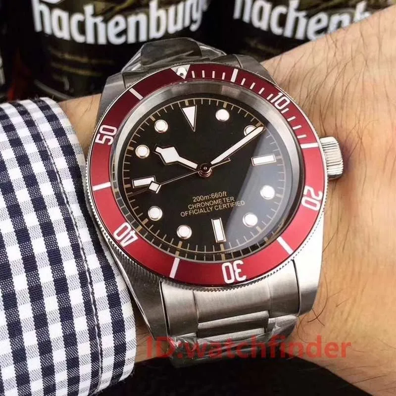 Автоматические механические мужские часы из нержавеющей стали Black Bay PELAGOS MONTRES gmt, дизайнерские часы, роскошные брендовые наручные часы
