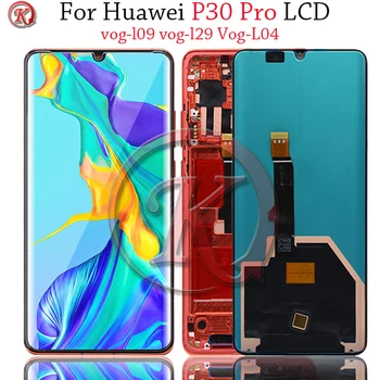 

6.47'' For Huawei P30 Pro LCD Display Touch Scree Digitizer Assembly With Frame For P30 Pro VOG-L09 L04 L29 Replacment