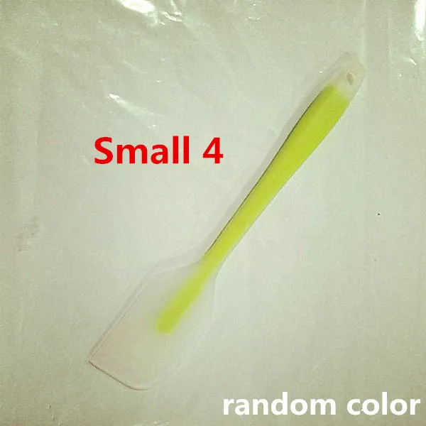 E Small 1 шт. DIY мыло аксессуары инструменты, силиконовый скребок, стержень для перемешивания, ложка, разделительный клипер, инструменты для выпечки, различные Sytles опционально - Цвет: E Small