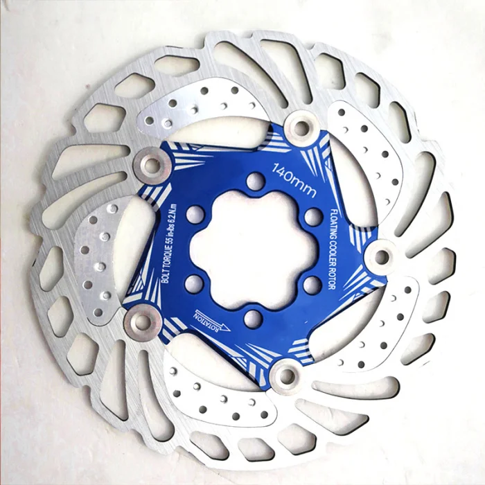 New Mountain Bike Cooling Brake Rotors Down Hill Floating Bicycle Brake Disc XD88