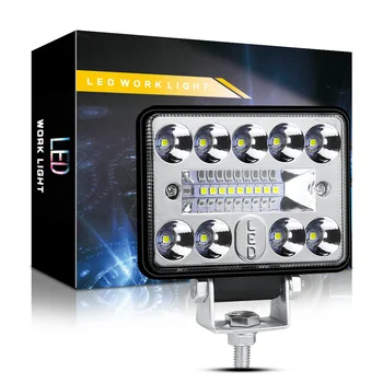 

DXZ 12V/24V 4x4 Car LED Work Light 54W 4 inch 18 SMD Bar Light Barra LED Off road SUV Truck фара светодиодная spotlight Floot