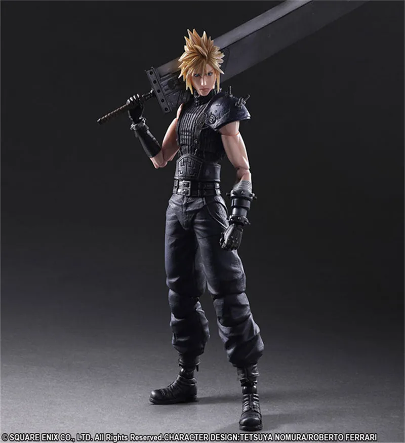 Final Game Fantasy Play Arts KAI, экшн-фигурка Sephiroth Cloud Strife Noctis Lucis Cindy Aurum Squall Leonhart Фигурки Игрушка Кукла
