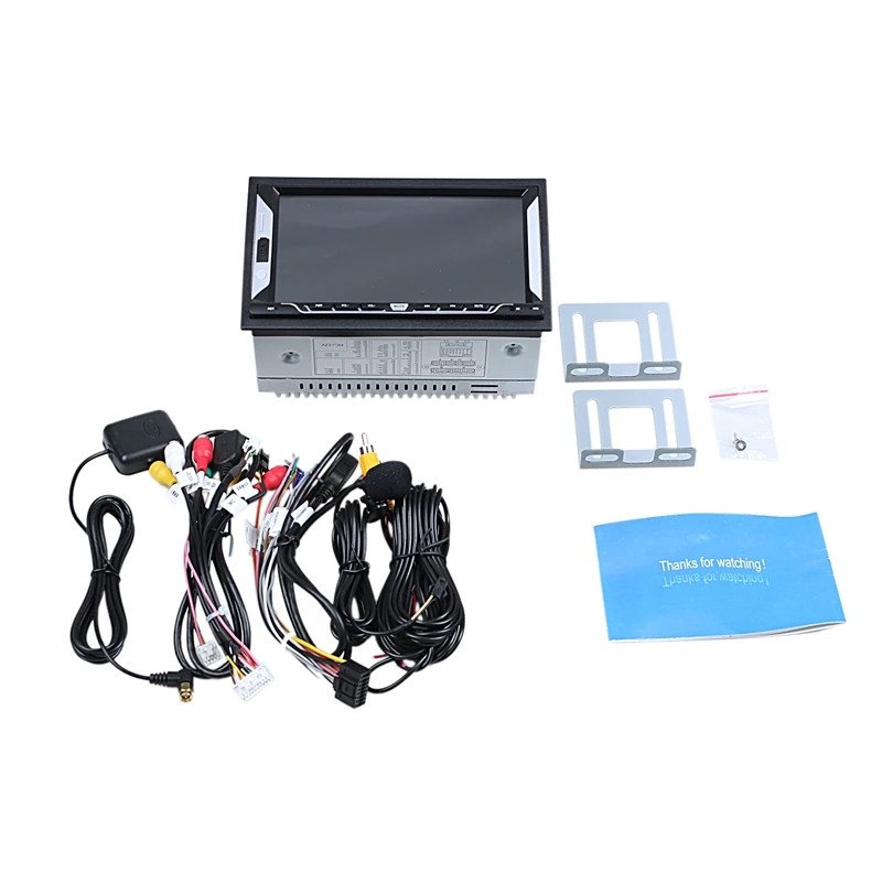 2Din Bluetooth 4,0 Wi-Fi Android 8,1 7 дюймов емкостный сенсорный экран Экран автомобильный мультимедийный плеер 1080P gps навигации FM Радио Стерео Quad кор
