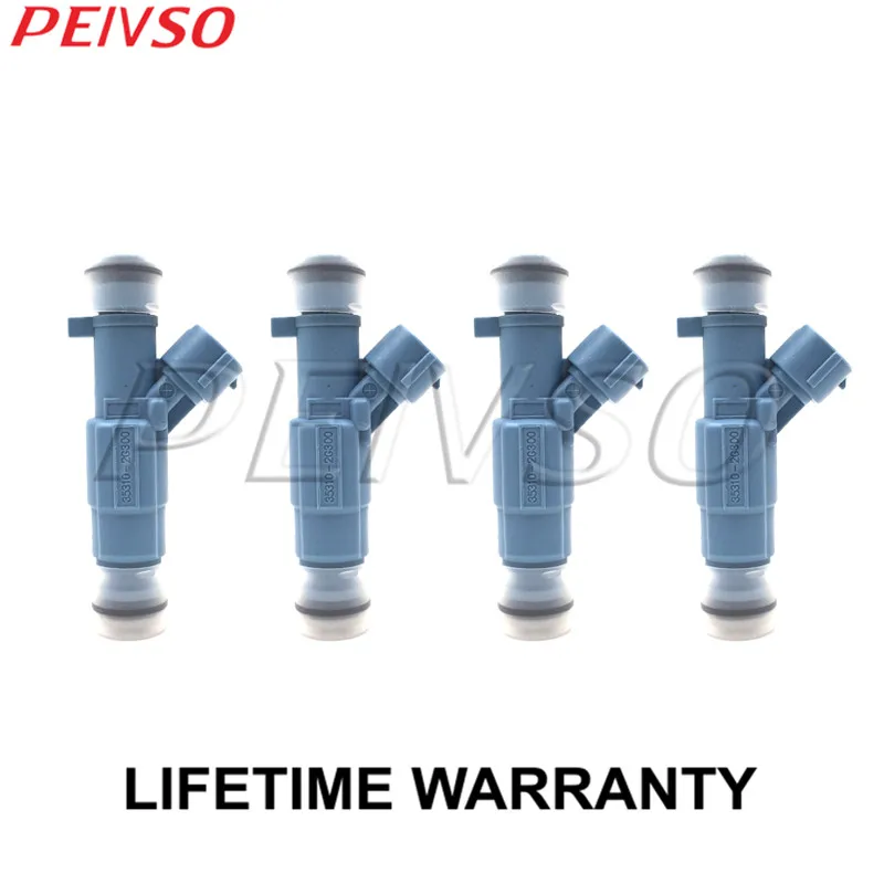 

PEIVSO 4pcs 35310-2G300 Fuel Injector For KIA FORTE 10~12 OPTIMA 09~13 RONDO 08~09 SORENTO 11~13 SPORTAGE 11~13 2.4L L4