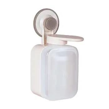 

500ml Automatic Soap Dispenser Wall Mounted Liquid Container Plastic Storgae Bottle With Pump Vacuum Sucker Refillable Bottles
