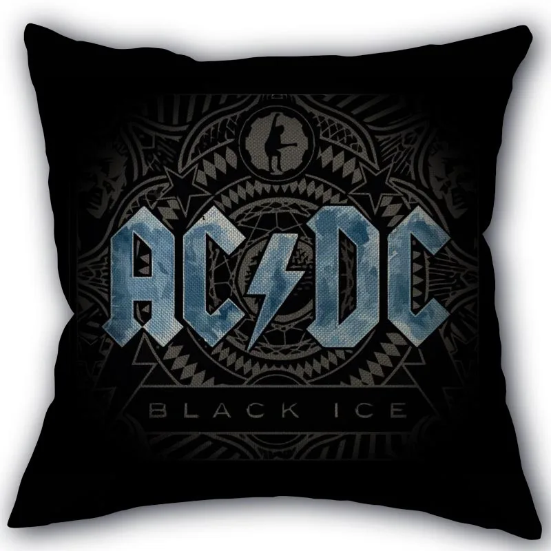Изготовленный На Заказ группа acdc наволочка льняное белье фабричный Текстиль для дома наволочка квадратной формы размером 45*45 см, свадебных платьев, декоративных изделий и не выцветает - Цвет: 12