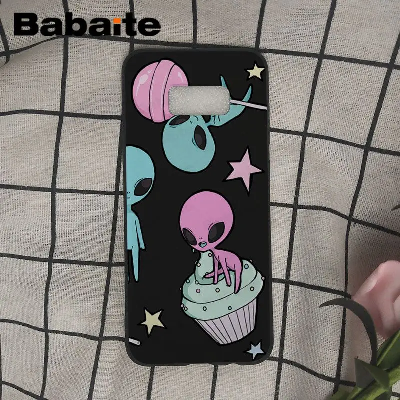 cartoon alien space