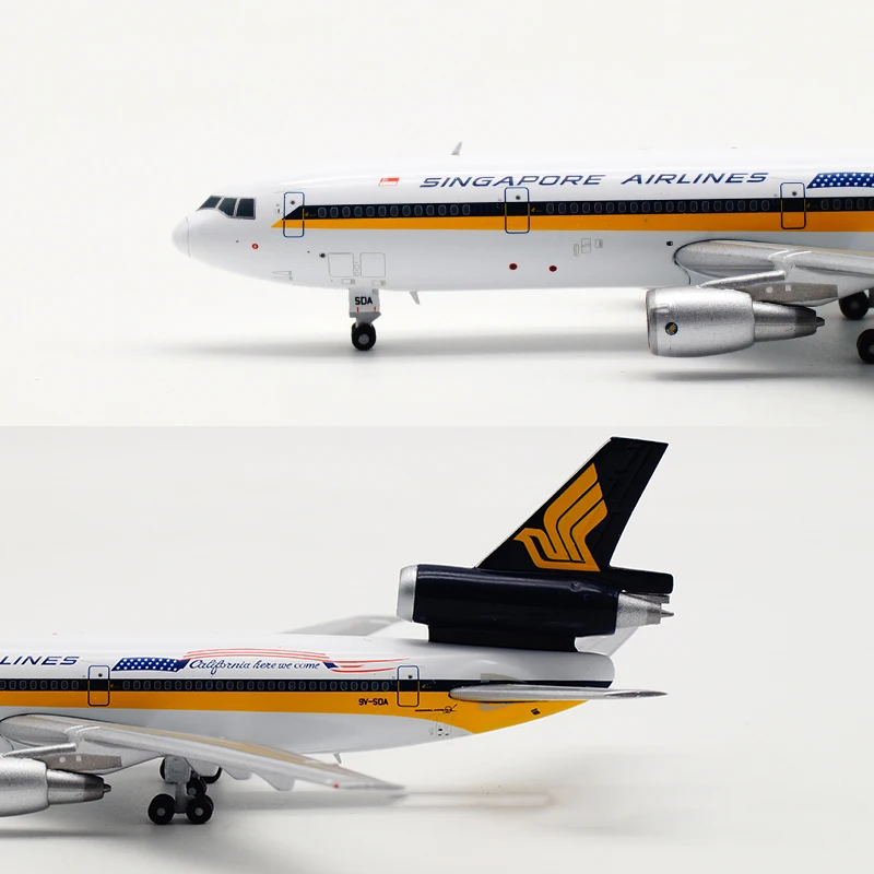 1/400 масштаб McDonnell-Douglas Сингапур авиалиний DC-10-30 модель самолета сплав самолет коллекционный дисплей коллекции самолетов