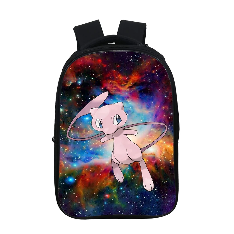 Рюкзак Пикачу Для мужчин 3D принт Покемон рюкзак Sac A Dos Kawaii Тетрадь, школьные рюкзаки для девочек-подростков, plecak рюкзак