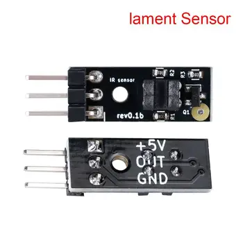 

3D Printer Parts IR Sensor I3 MK3 3D Printer Filament Sensor MK3S MK2.5S Upgrade MK2.5/MK3 Detect Stuck Filament Clean Nozzle