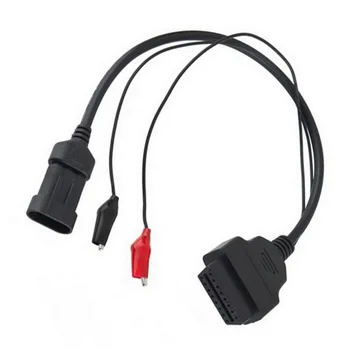 

Super useful 3 pin to OBD2 OBD 16 pin Car Diagnostic tool adapter Connector cable for Fiat Hot Selling Drop Shipping