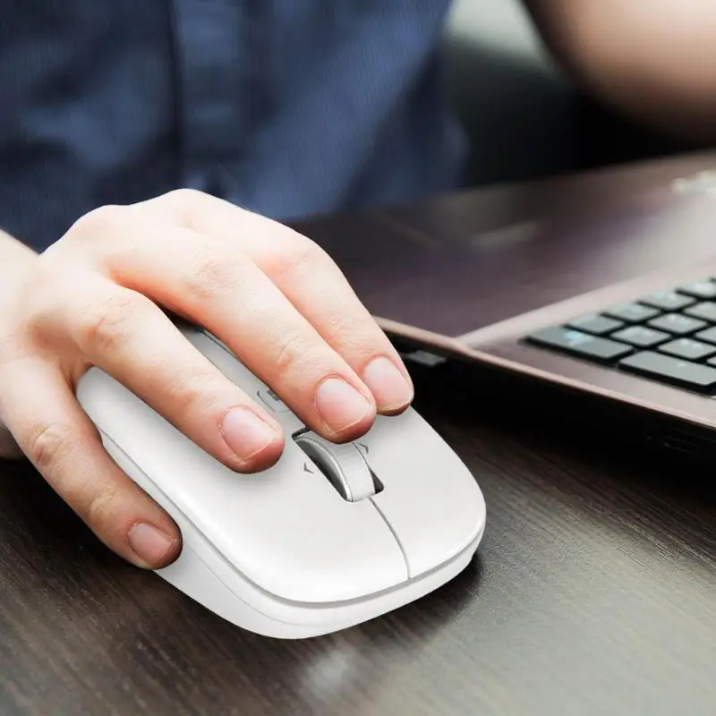 Беспроводная игровая мышь logitech M558 с Bluetooth, эргономичная симметричная оптическая мышь 1000 dpi для ноутбука, настольного ноутбука