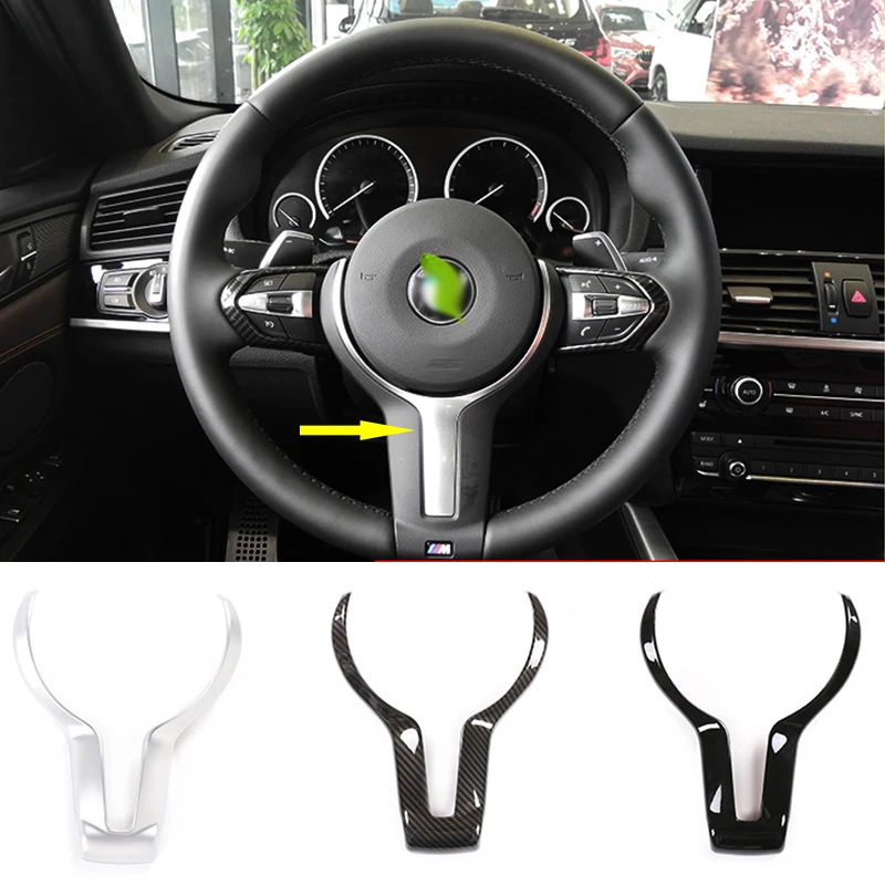 

2 Style ABS Steering Wheel Decoration Frame Trim For BMW F20 F22 F21 F30 F32 F33 F36 F06 F12 F13 X5 F15 X6 F16 M-Sport