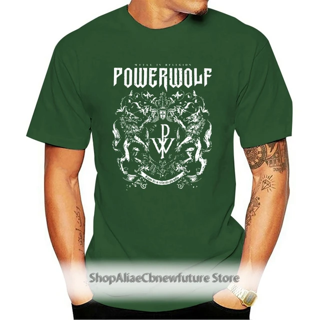 Powerwolf Crest Metal Is Religion Men'S 