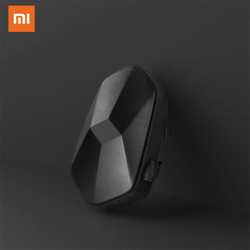 

Xiaomi Beaborn polyhedron chest bag Pu, strong and durable, anti-collision, portable USB shoulder bag, backpack side bag