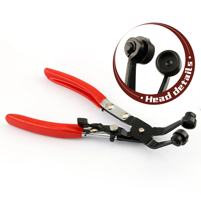 Bent Type Automobile Water Pipe Clamp Pliers Wrench Pipe Bundle Pliers