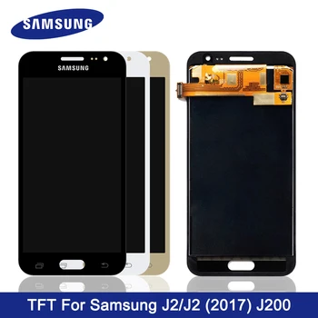 

Adjustable Brightness TFT For 4.7'' Samsung Galaxy J2 LCD Display + Touch Screen Digitizer Replacement For J2 2017 J200 Display
