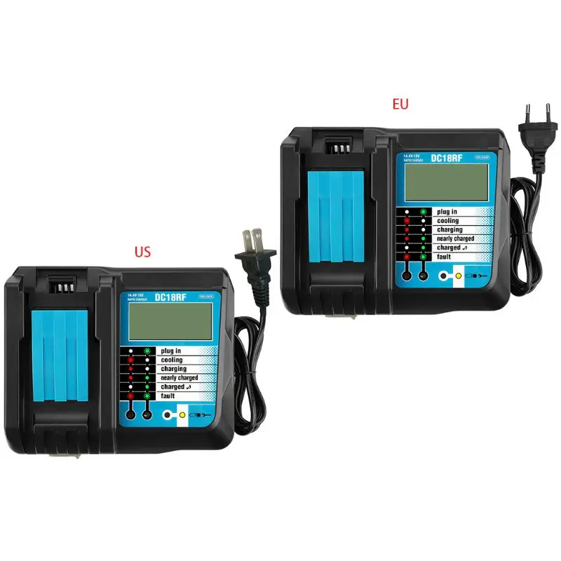 DC18RF 18V зарядное устройство 6.5A ток для альтернативной Makita электроинструмента