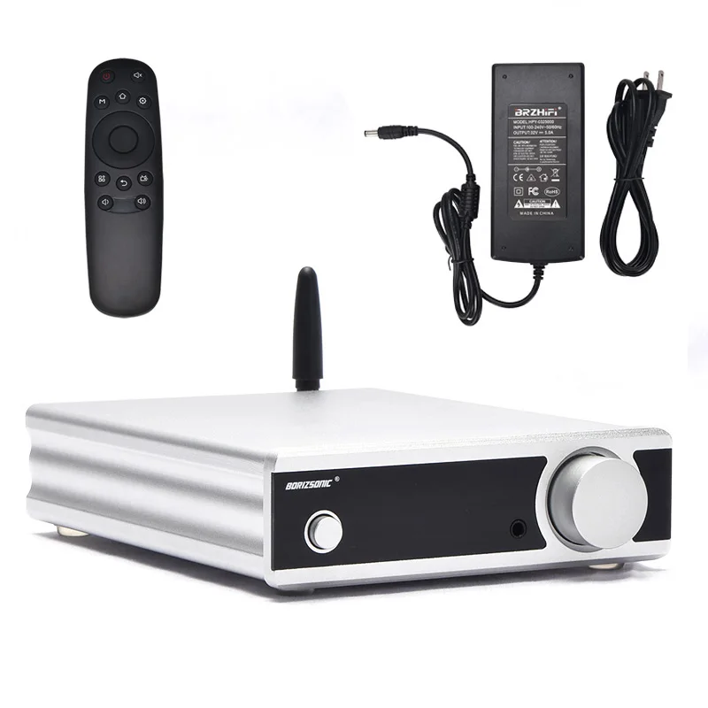 

100W*2 High-power HIFI Home 7498 Power Amplifier Decoding All-in-one Bluetooth 5.08675 TV Coaxial Fiber Optic Computer