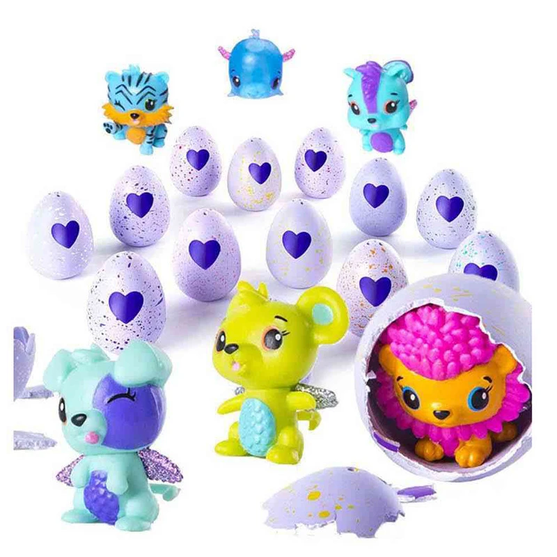Novelty Creative Mini Toy One Piece Cartoon Magic Hatch Egg Surprise Doll Animal Incubation Eggs For Kids Christmas Gift Action Figures Aliexpress