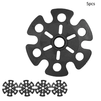 

5Pcs/set Outdoor Climbing Trekking Pole Snow Flake Mud Ski Basket Walking Stick Basket Cap Guard Replacement Hiking Accessory