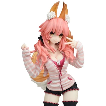 

Fate/extra Order Caster Lancer Tamamo No Mae Casual Wear Plain Clothes Japanese Anime Figures Action Toy Pvc Model Collection