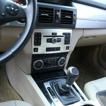 

1pc Button Frame Volume Mode Trim ABS For Mercedes Benz GLK X204 2010-12