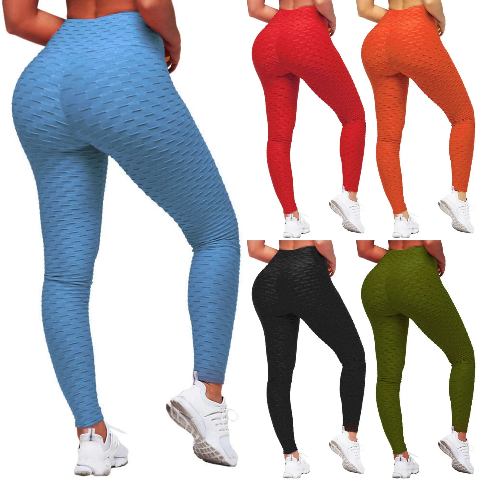 Sexy Fitness Women Gym Leggings Push High Waist - Women Yoga Pants