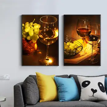 

Custom Poster Water Glass cup#y Canvas Wall Art Picture Set Posters Home Decor Prints Abstract Prints for Room20-0630-55
