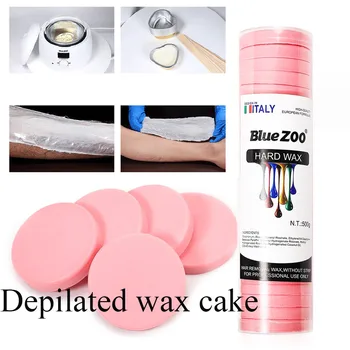 

2020 Hot Sale hair removal Hard Wax Cake Beans Waxing Hair Removal Hot Film No Strip Depilatory wax beans воск для депиляции