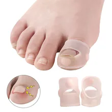

2Pcs Silicone Invisible Ingrown Toe Nail Treatment Ingrown Toenail Correction Tool Elastic Straightening Clip Brace