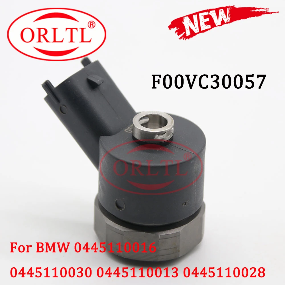 

ORLTL Common Rail Parts F00VC30057 Fuel Injectors Solenoid Valve F 00V C30 057 For BMW Injection 0445110016 0445110030 098643501