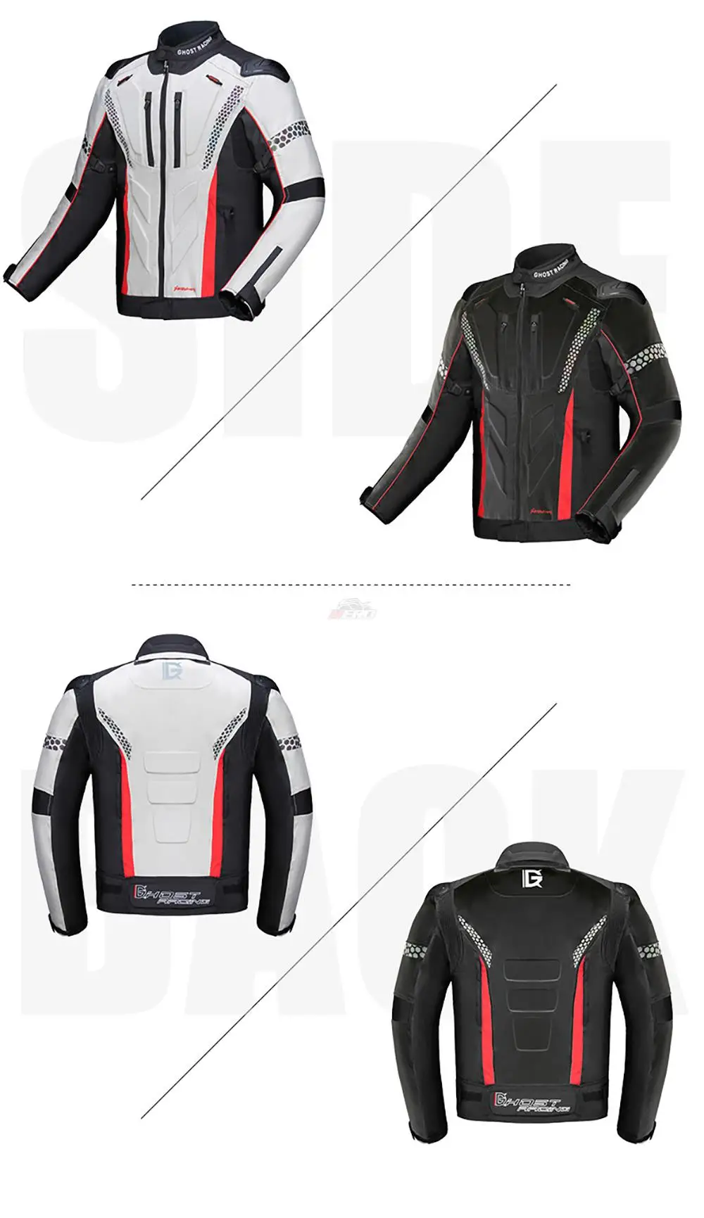 Waterproof Motorcycle Jacket Pants Off-Road Racing Motocross Riding Jacket Suit Men Windproof Touring Moto Protective Suit