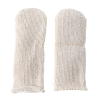 

Cotton Finger Guards Cots Avoid Protection Prints Clean Polish Craft Tool 20Pcs